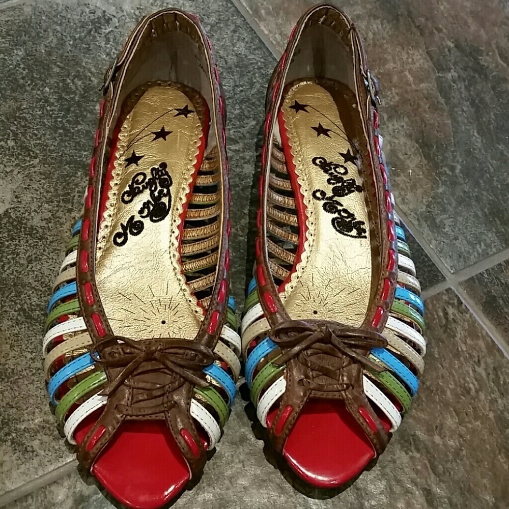 ADORABLE *NAUGHTY MONKEY* SHOES